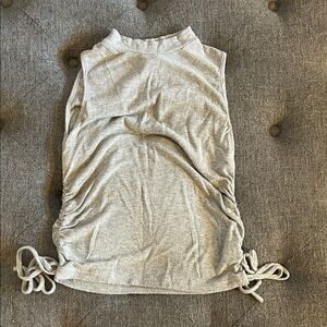 SHEIN Light Gray Tank Top with Side Ties